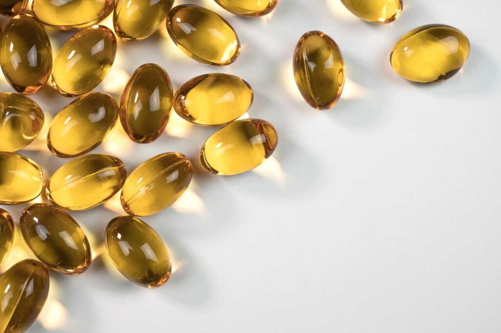 Omega 3 capsules